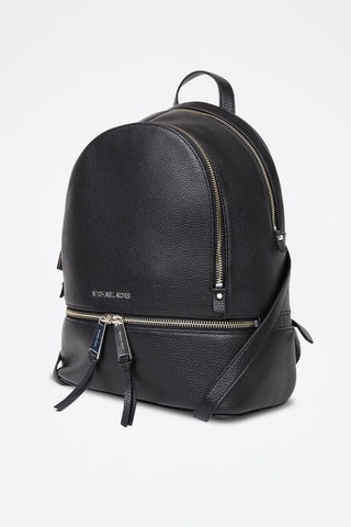 Mochila de piel - Negro