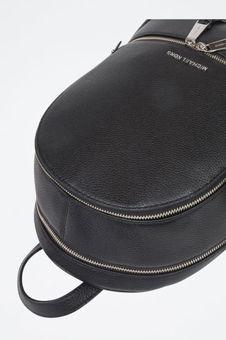 Mochila de piel - Negro