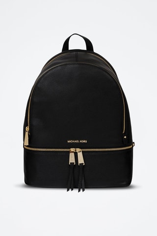 Mochila de piel - Negro