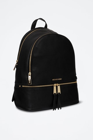 Mochila de piel - Negro