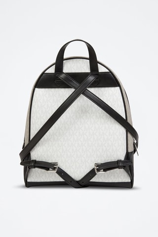 Mochila - Blanco y gris