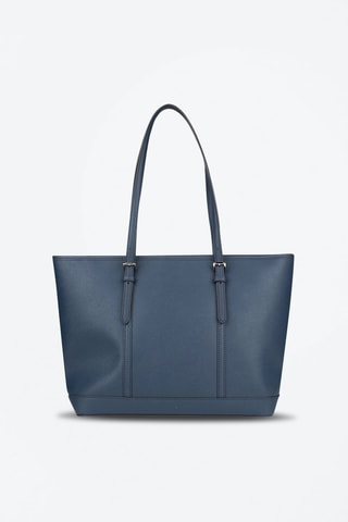 Bolso de piel - Azul marino