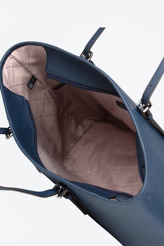 Bolso de piel - Azul marino