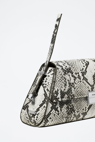 Bolso de piel - Gris