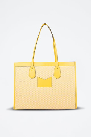 Bolso shopper - Amarillo
