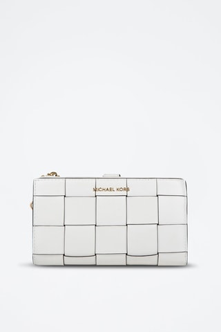 Cartera de piel - Blanco