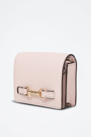 Cartera de piel - Rosa empolvado