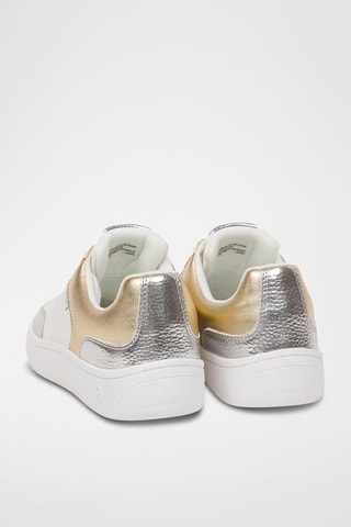 Zapatillas - Dorado y plateado