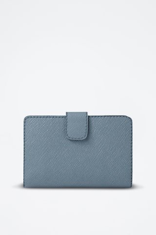 Cartera de piel - Azul