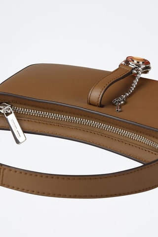 Bolso de piel - Marrón