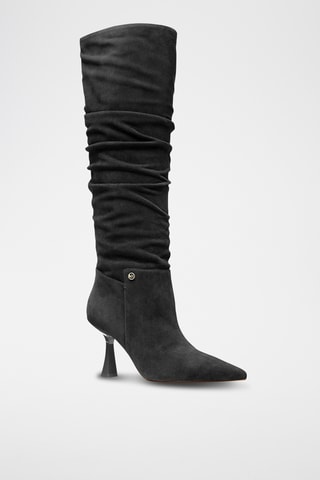 Botas de nobuk - Negro