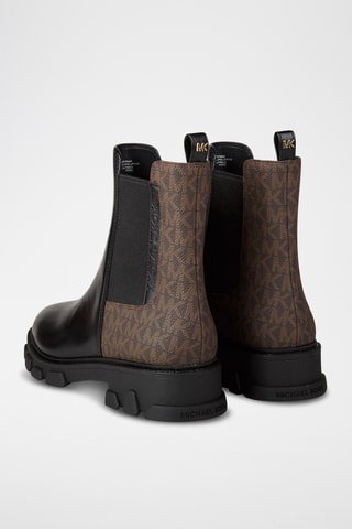 Botines Chelsea - Negro y marrón