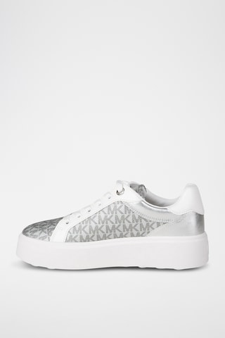 Zapatillas con plataforma - Plateado