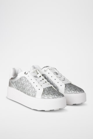 Zapatillas con plataforma - Plateado