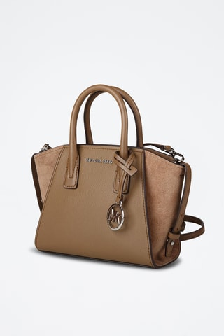 Bolso de piel - Marrón