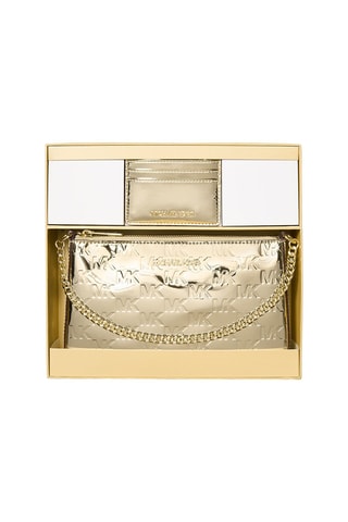 Bolso y tarjetero - Dorado