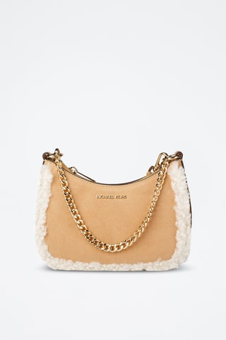 Bandolera de nobuk - Beige