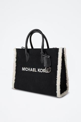 Bolso de nobuk - Negro