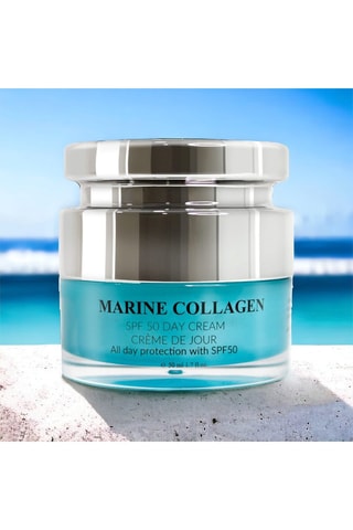 Crème de jour SPF50 au collagène marin - 50 ml