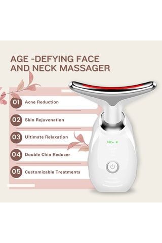 Masseur facial et cou ati-âge