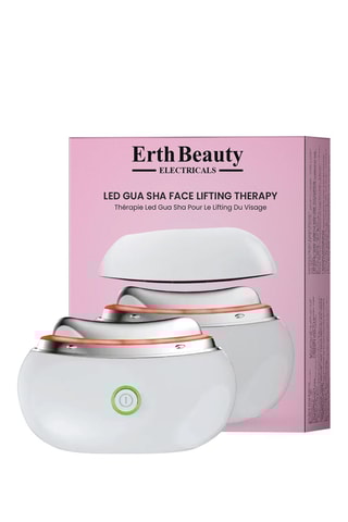 Appareil de massage Gua-Sha LED - Blanc
