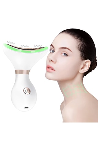 Appareil système anti-âge LED cou et mâchoire
