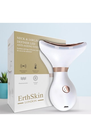 Appareil système anti-âge LED cou et mâchoire