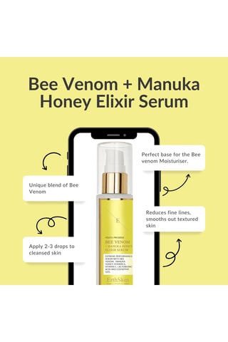 Sérum Elixir venin d'abeille et miel de Manuka - 60 ml