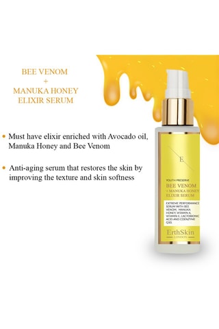 Sérum Elixir venin d'abeille et miel de Manuka - 60 ml