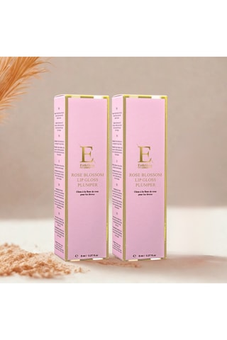 2 gloss repulpants - Rose blossom - 2 x 8 ml