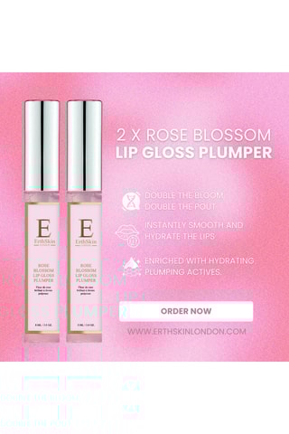 2 gloss repulpants - Rose blossom - 2 x 8 ml