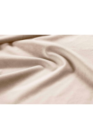 Canapé d'angle gauche Luc - Beige - 5 places - Toucher velours