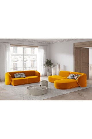 Canapé modulaire Lionel - Jaune