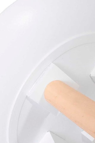 2 tables gigognes - Naturel et blanc