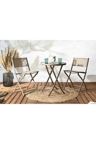 4 chaises pliables Elba