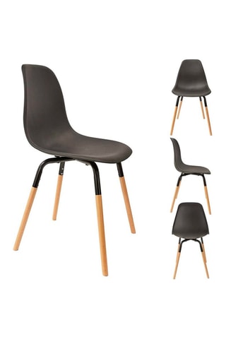 2 chaises - Noir