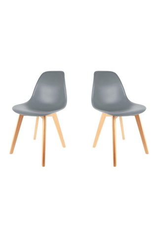 2 chaises - Gris