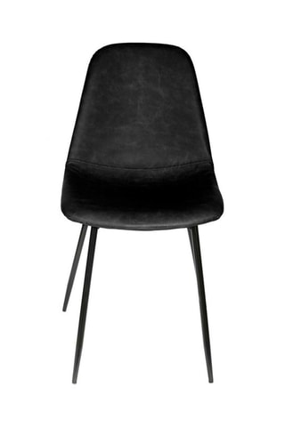 2 chaises Amber - Noir