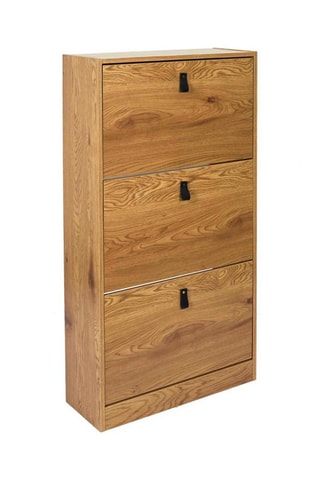 Meuble à chaussures 3 portes - Naturel