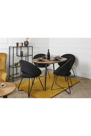 Fauteuil Giulia - 
Noir