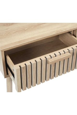 Console 2 tiroirs Klaus - Naturel