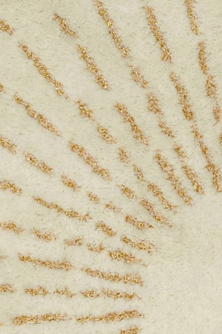 Tapis Soleil - Crème et doré - 80 cm