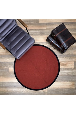 Tapis rond - Terracotta - 120 cm