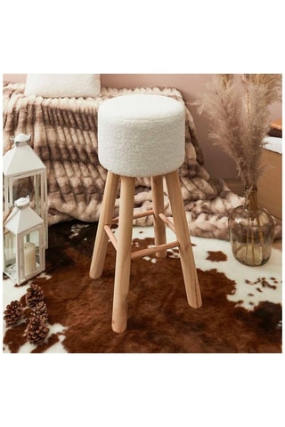 Tabouret de bar Freya - 
Naturel