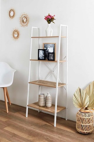 Etagère - Blanc et naturel