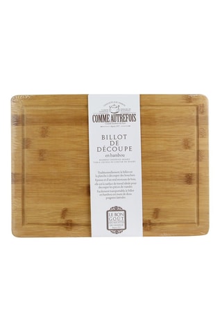 Billot de découpe en bambou - 39 x 28,2 x 4 cm