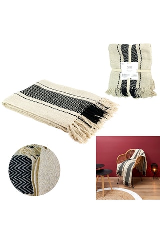 Plaid - Ecru - 120 x 150 cm