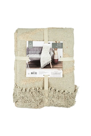 Plaid - Crème - 150 x 2 x 120 cm