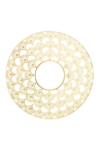 Miroir ajouré - 70 cm - Doré