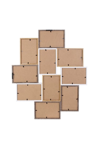 Pêle-mêle 10 photos - 10 x 15 cm - Marron clair